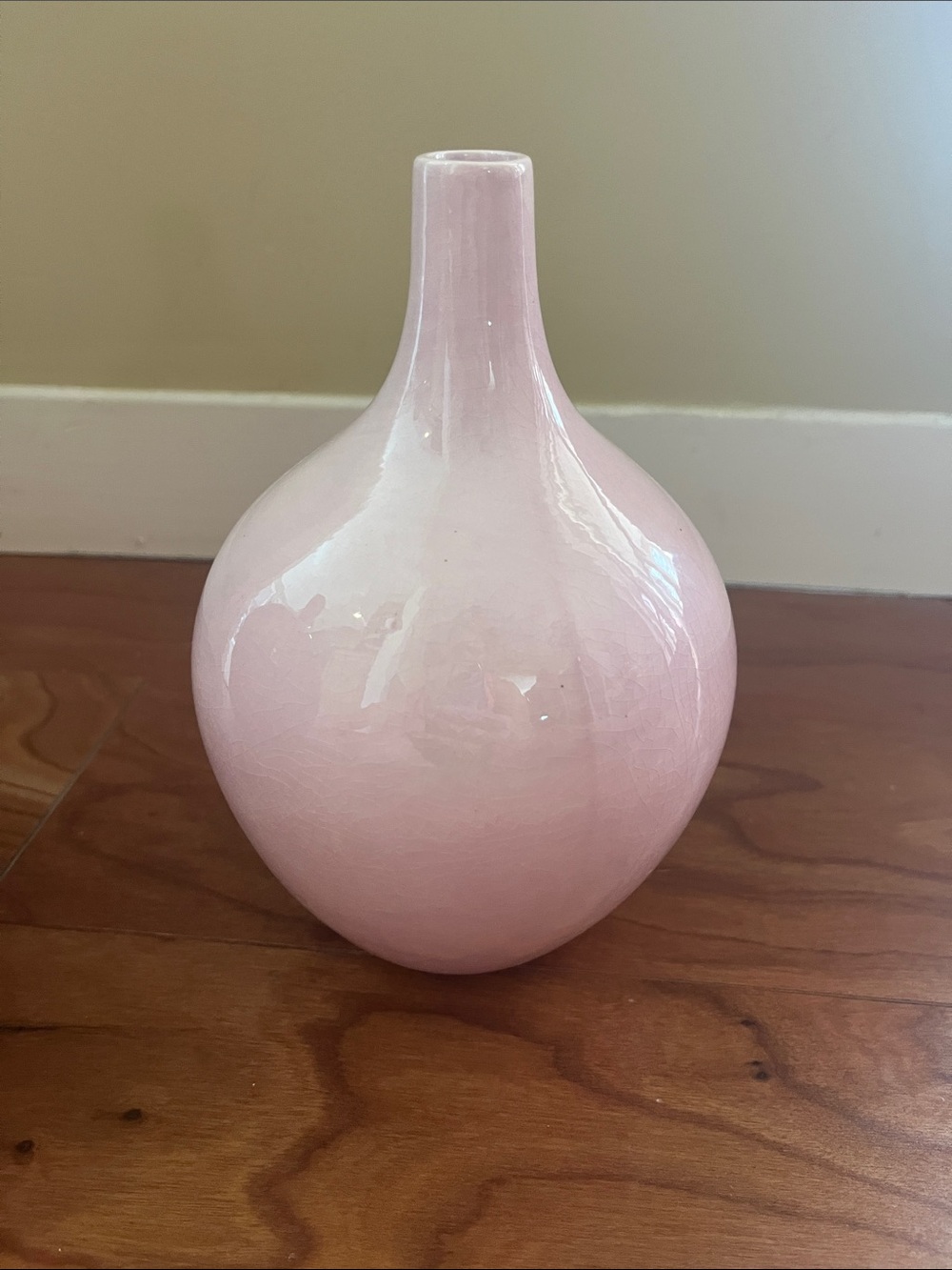 Crate&Barrel short decorative vase